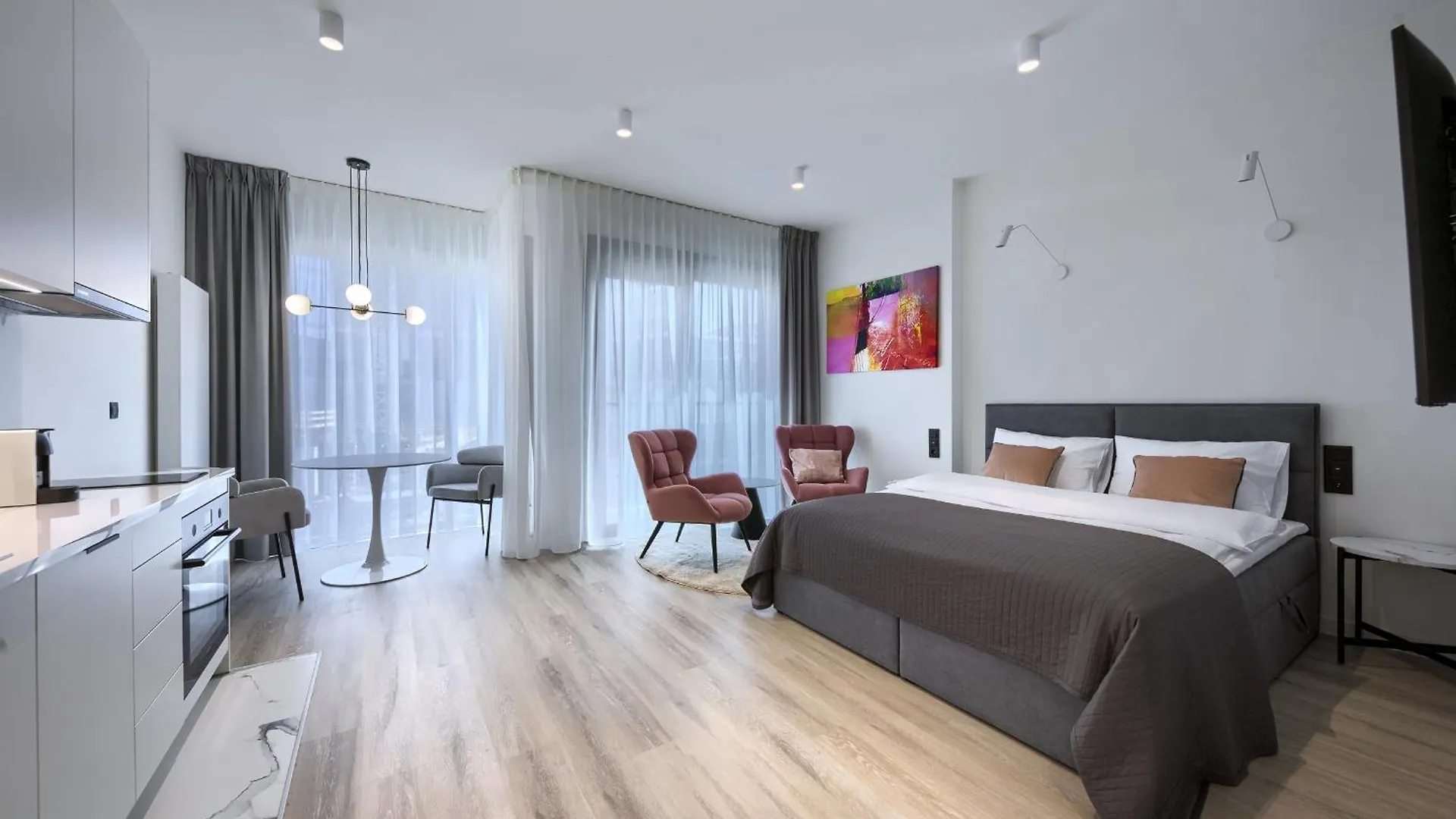 Towarowa Towers Apartment Warsaw Poland